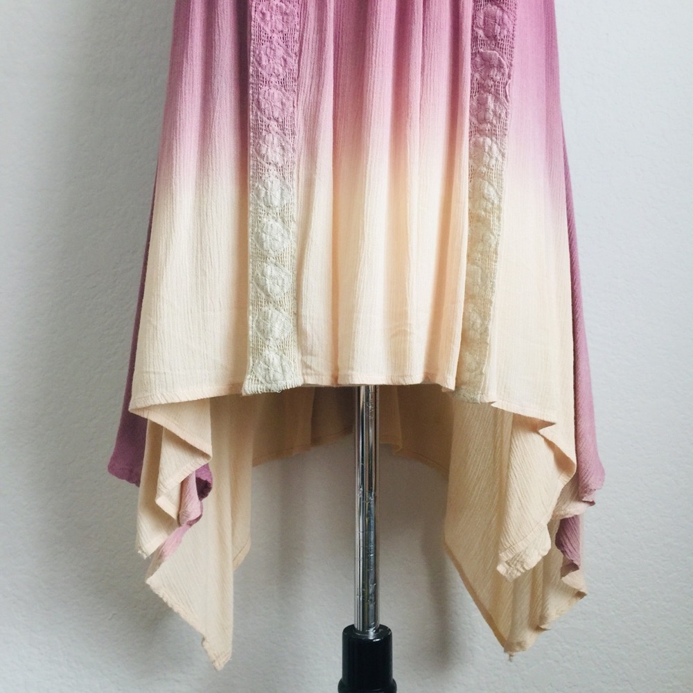 Laced Pink Ombré Dress/Tunic - Picture 4 of 8